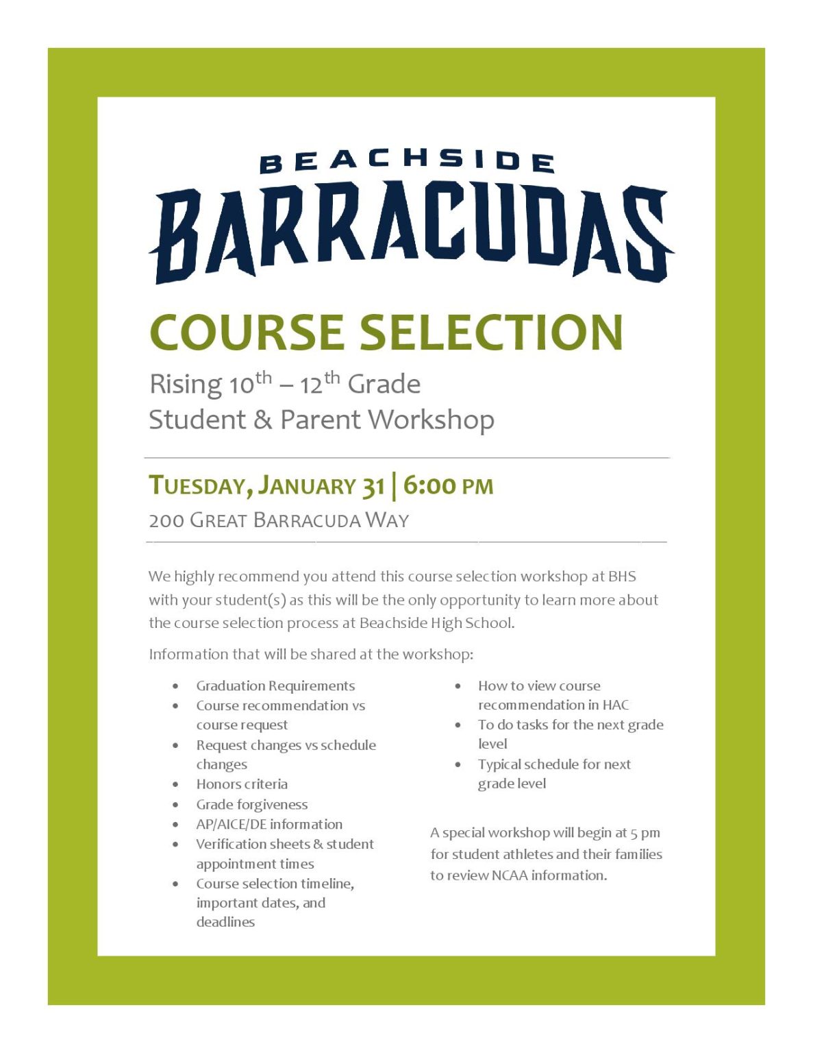 Beachside High School